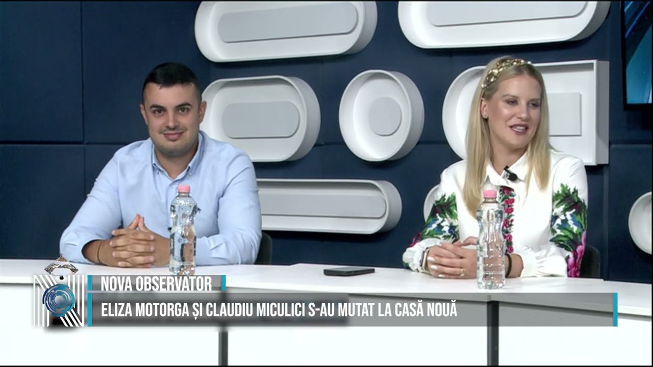 ELIZA MOTORGA ȘI CLAUDIU MICULICI S-AU MUTAT LA CASĂ NOUĂ