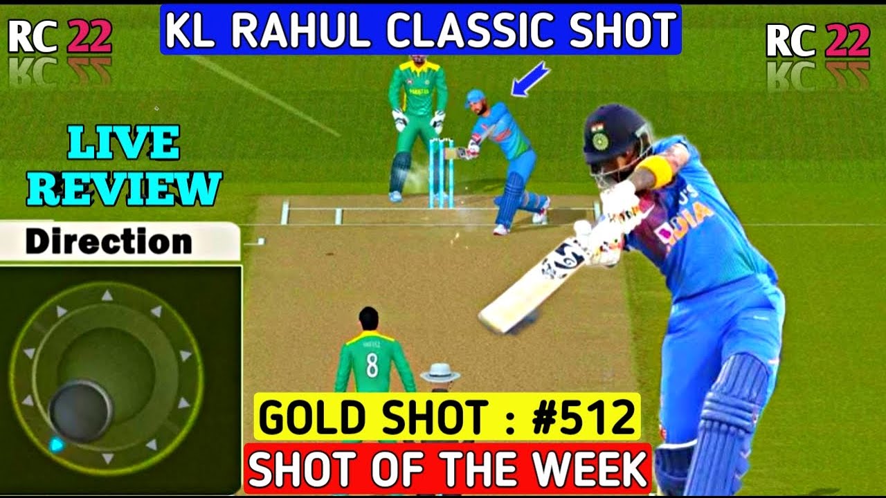 Real Cricket 22 : #512 Shot of the week | Live Review - YouTube
