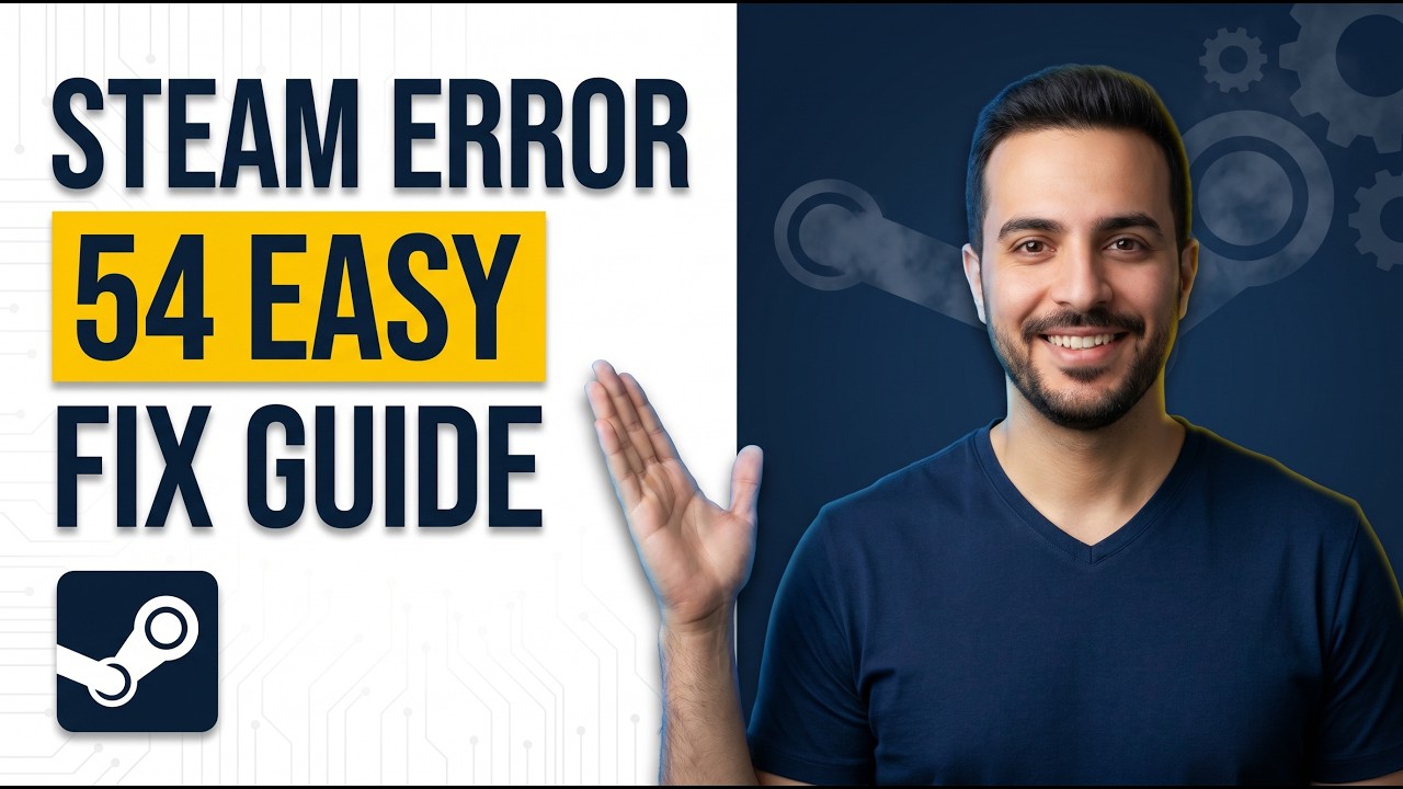 Steam Error 54 (Easy Fix Guide) - YouTube