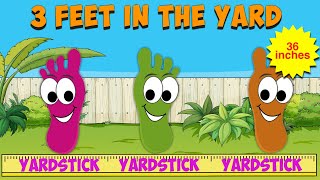 3 Feet in a Yard: A Measurement Song From Mr. R.