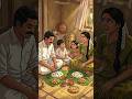 Fresh Potato Fry & Curd Rice | CozyVillageVibes #asmr #shortsviral #ghibli #ghiblistyle