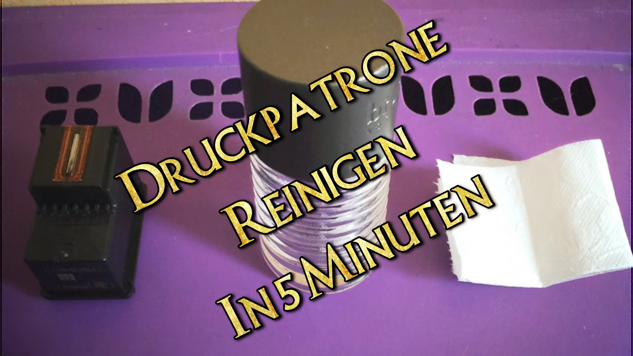 New In 5 min Druckerpatrone reinigen - HP Deskjet F4580 - deutsch german