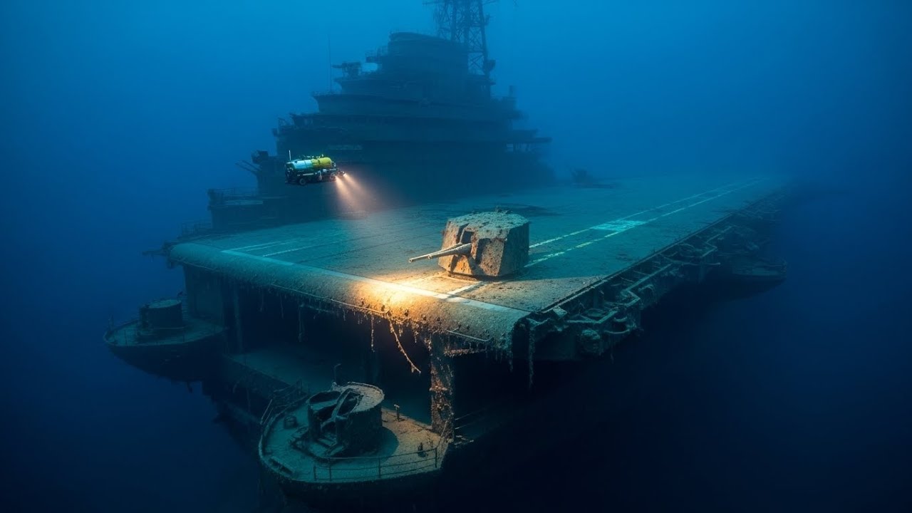 Silent Salvage: Restoring a Forgotten WWII Aircraft Carrier