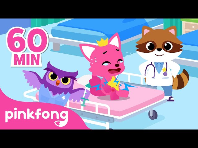 Pinkfong visits Doctors! | Boo Boo Song and more! | Healthy Habits Compilation | Pinkfong Baby Shark class=