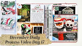 December Daily Process Video Day 17 - Lights & Cocoa