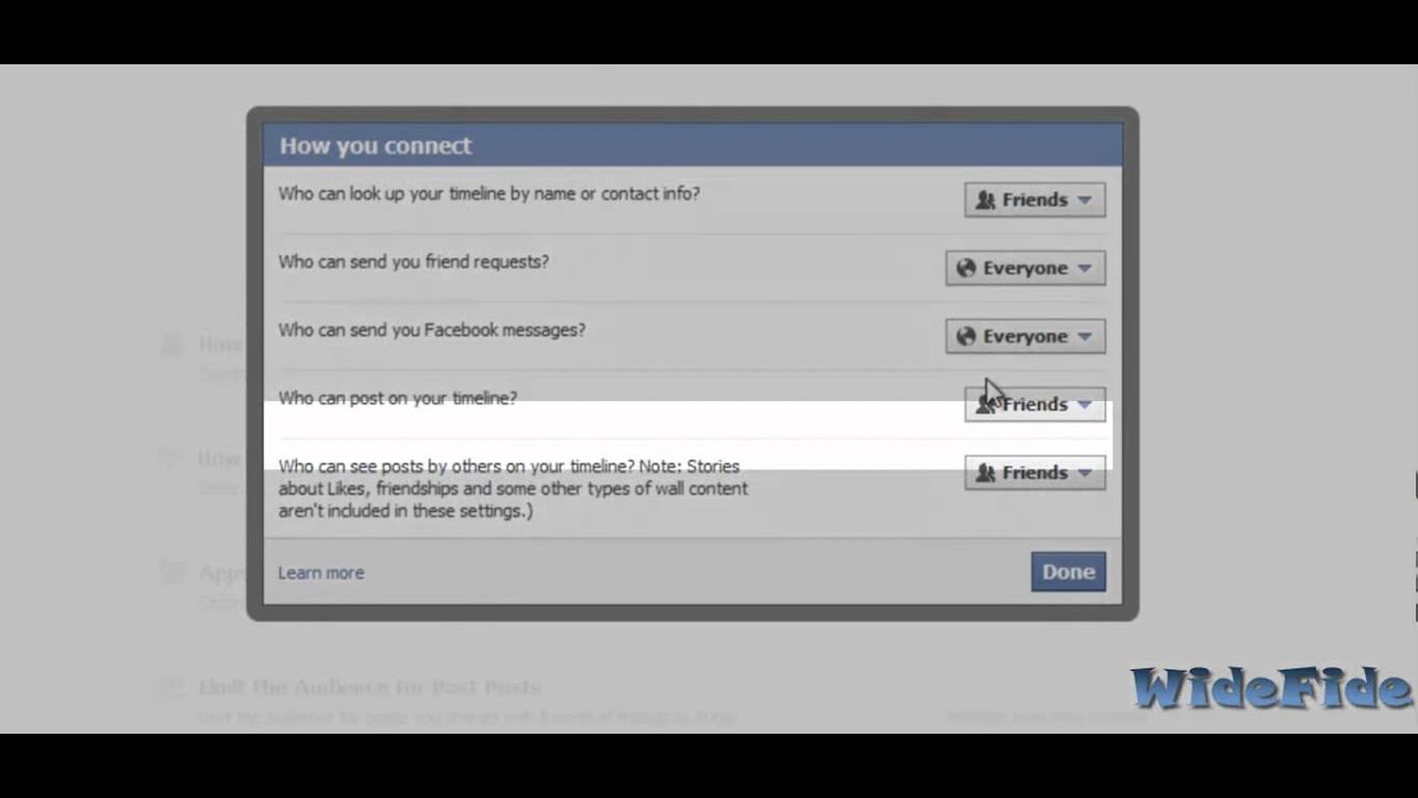 How to Prevent Facebook Friends from Writing on Your Wall / Timeline