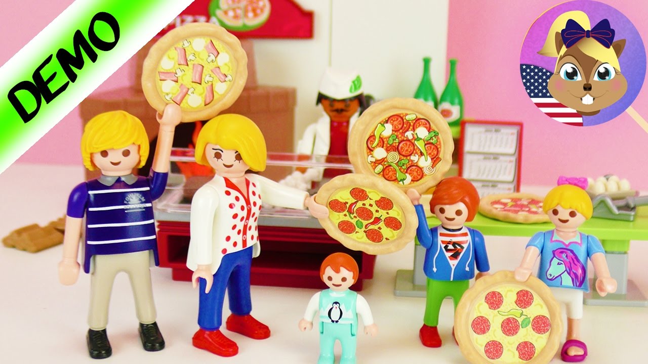 Playmobil Pizzeria, Smith Family tests the new Pizzeria