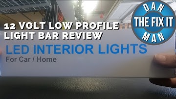 Product Review - 12v Led Interior Light Bar Light for RV Interior or Camper Trailer Interior Lights