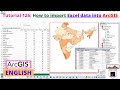 How to import Excel data into ArcGIS