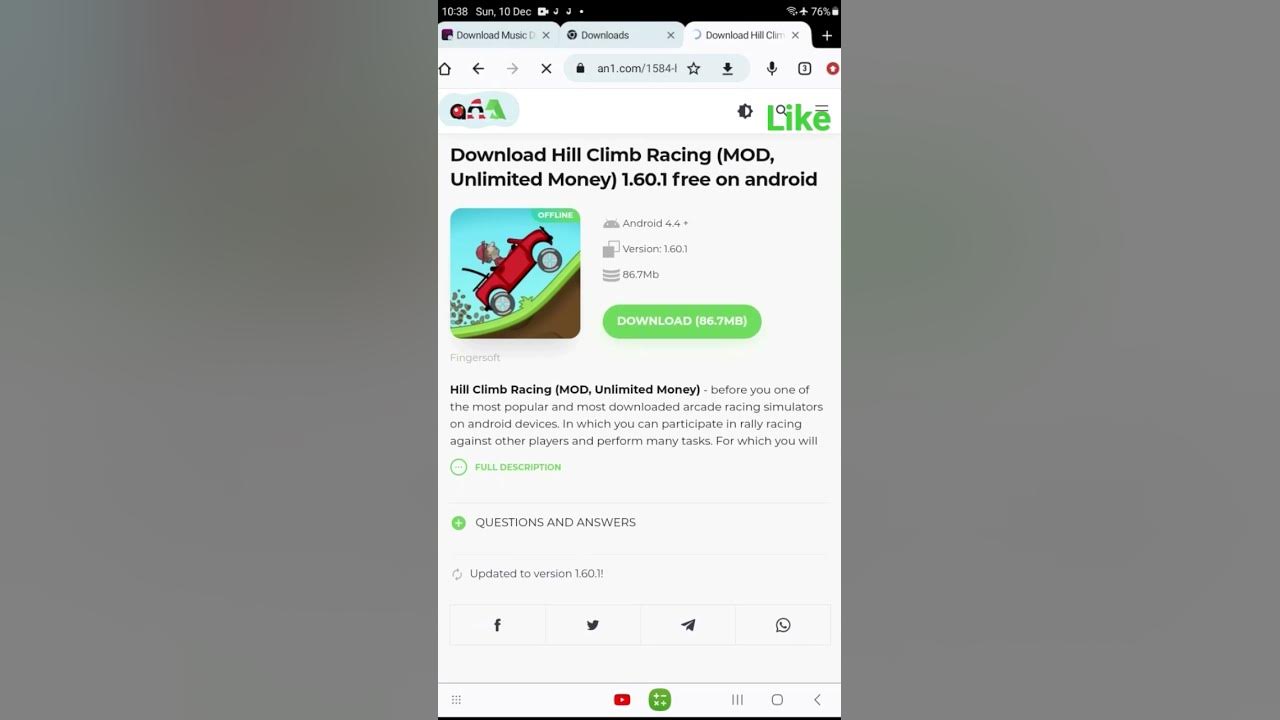 Hill Climb Racing Mod apk [Unlimited money] download - Hill Climb Racing  MOD apk 1.60.1 free for Android.