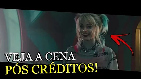 Tem cena Pós-crédito em Aves de Rapina?