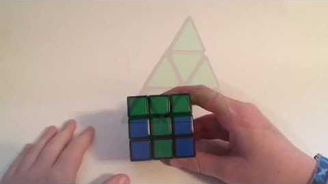 How to solve the pyraminx no algorithms