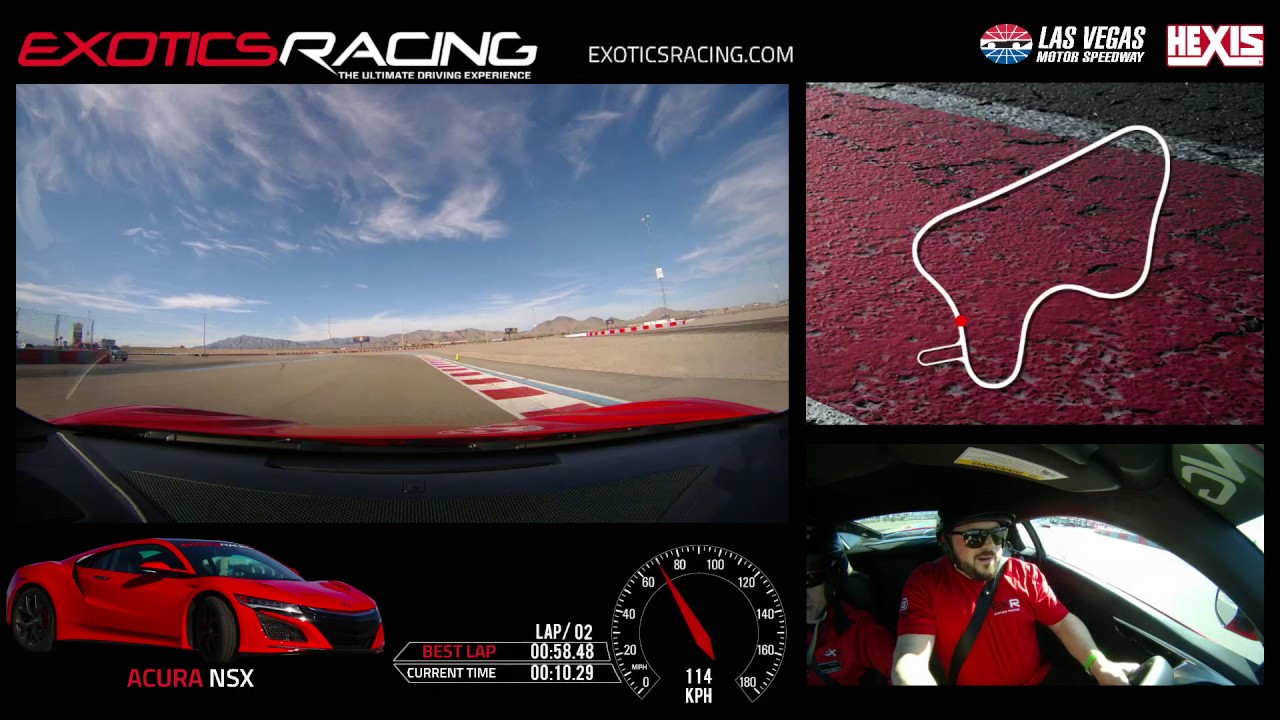 Exotic Racing Las Vegas Nv Acura Nsx Youtube