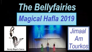 Enchanted Market Hafla 2019 - The Bellyfairies perform to Jimaal am tourkos