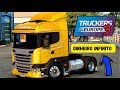 TRUCKERS OF EUROPE 3 - Atualizando Novo Mapa Estradas e Balsa Mod Dinheiro Infinito !