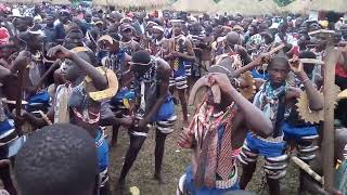 Isonja dancers at Imbalu launch in Mbale Uganda on 1st August 2026 