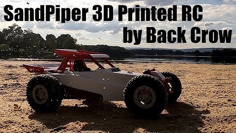 SandPiper 3D Printed Sand Rail Dune buggy by Black Crow