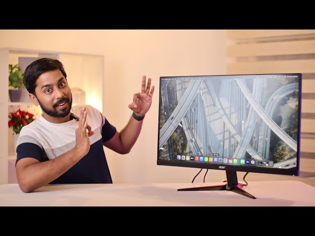 Acer 27 180Hz 1080p IPS Gaming Monitor with AMD FreeSync - 0.5ms, HDR10,  99% sRGB