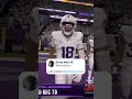 The Vikings make sure Randy Moss is always supported