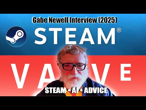 Gabe Newell Full Interview (2025) – AI, Gaming & Success