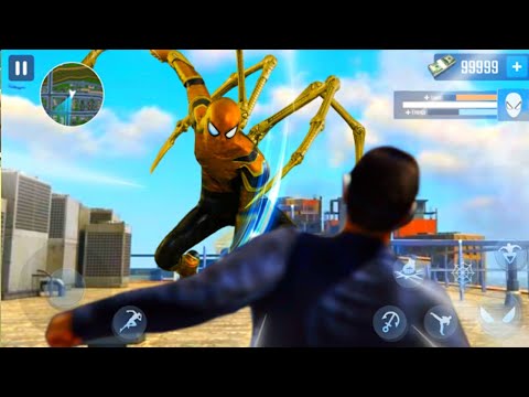 Spider Rope Hero - Gangster New York City : Android GamePlay. #2