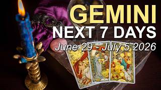GEMINI Weekly Tarot ‘TAKING WHAT'S MEANT FOR YOU!’ June 29 to July 5 2026