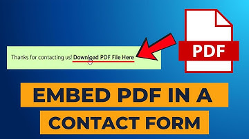 HOW to EMBED PDF in WP Contact Form Wordpress 2025 | Step By Step Guide | ThatsSooEasy