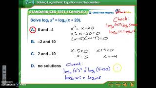 Famous 7.4 - Solving Logarithmic Equations and Inequalities Net Worth