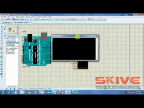 A Basic Data Transmission using Arduino - Proteus Simulation - YouTube