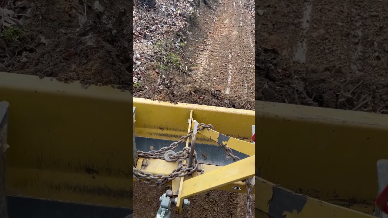 Box blading a road!! 