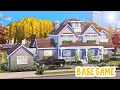 Large Base Game Family Home 🏡 || The Sims 4: Speed Build