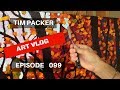 Painting With Knives Part 2 - Tim Packer - Art Vlog - 099