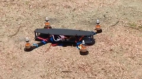 ZMR250 / QAV250 grows to ZMR430 Quadcopter. Mixed ESCs with SimonK  firmware and KK2.1HC