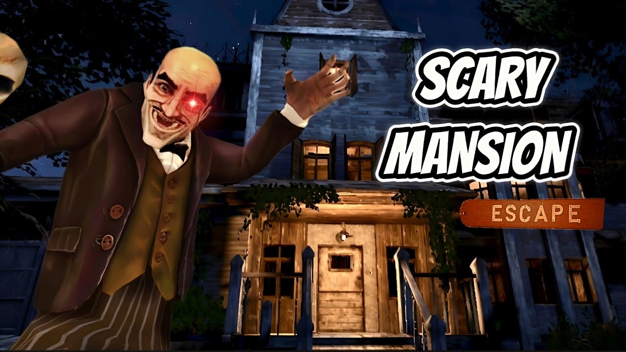 "I Survived the Most Haunted Mansion in the Game!"😱