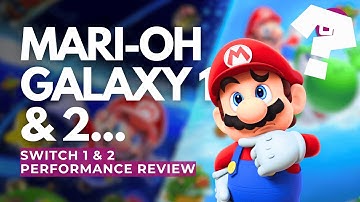 Mario Galaxy 1 & 2 op Switch 1 & 2: prestatie- en technische vergelijkingsrecensie (inclusief Wii)
