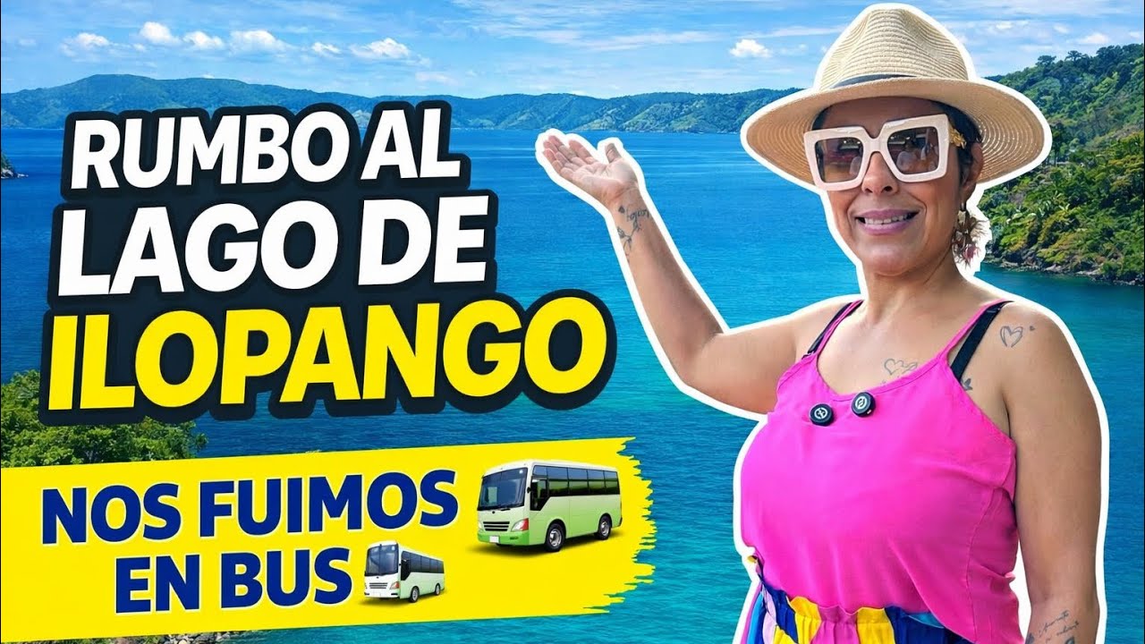 Así es viajar económico al Lago de ilopango 😎Nos fuimos en bus 😱