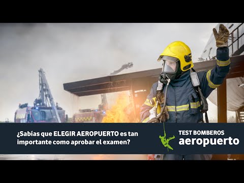 Video: ¿Qué es un bombero de aeropuerto?