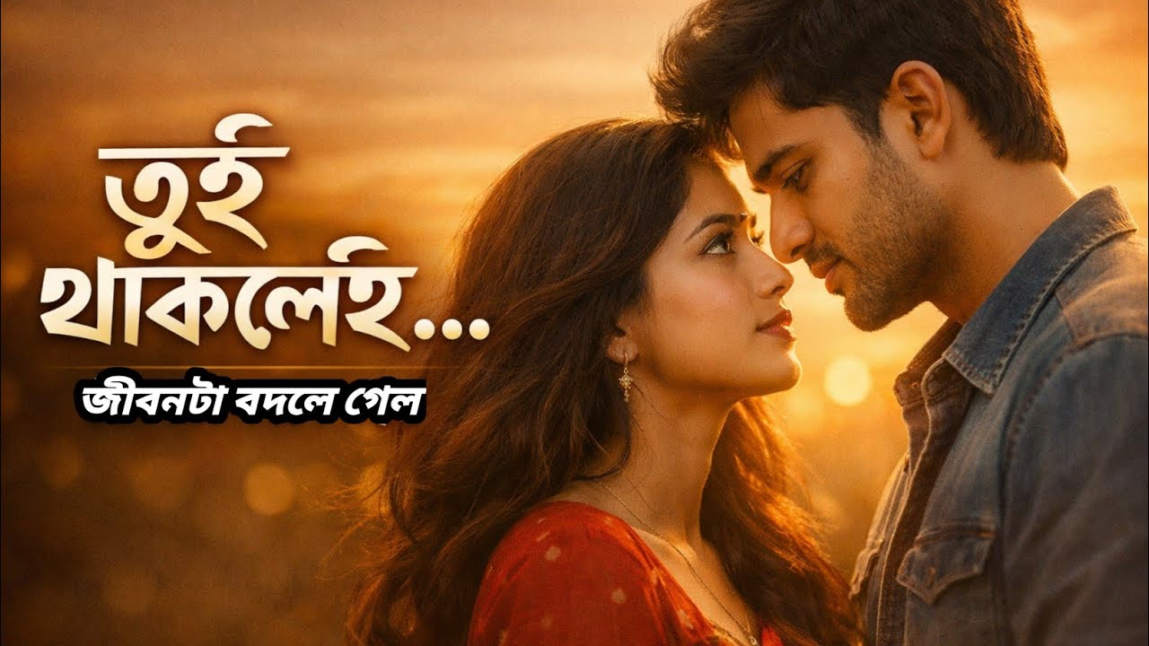 Best Bangla Romantic Song 2026 | Tui Thaklei Jibon | Love Story Bangla