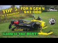 Top 5 Accessories for a Gen 4 Ski-Doo | 2022 Renegade X-RS 850