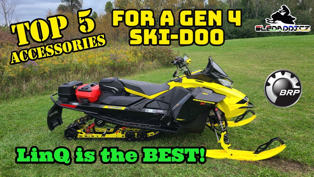 Top Accessories for a Gen Ski-Doo 2022 Renegade X-RS 850 YouTube