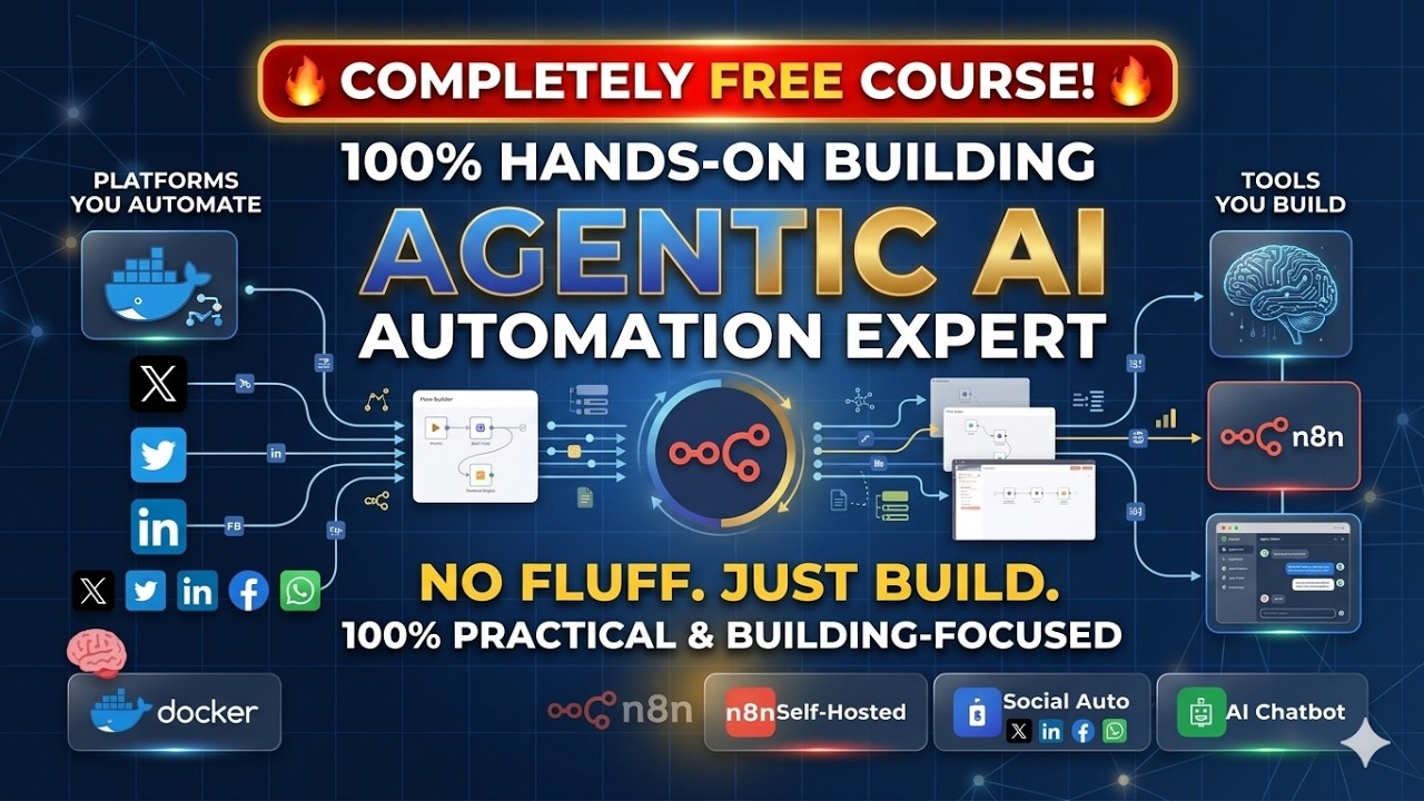 Master Agentic AI: How to Become an AI Automation Expert| Lesson 01 ...