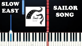 Gigi Perez – Sailor Song - Best Part (Easy Slow Piano Tutorial)