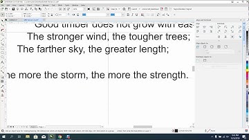 Corel Draw Tips & Tricks Text arrange and more Align & Distribute