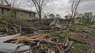 Community of Pleasant Hill experiences widespread damage during weekend storms