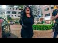 Lady Drags Police With Her Car After Refusing $500 Bar Tab