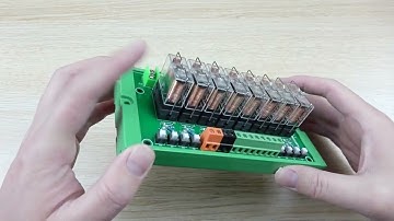 new KC868 E8 relay module released! with manual control buttons!