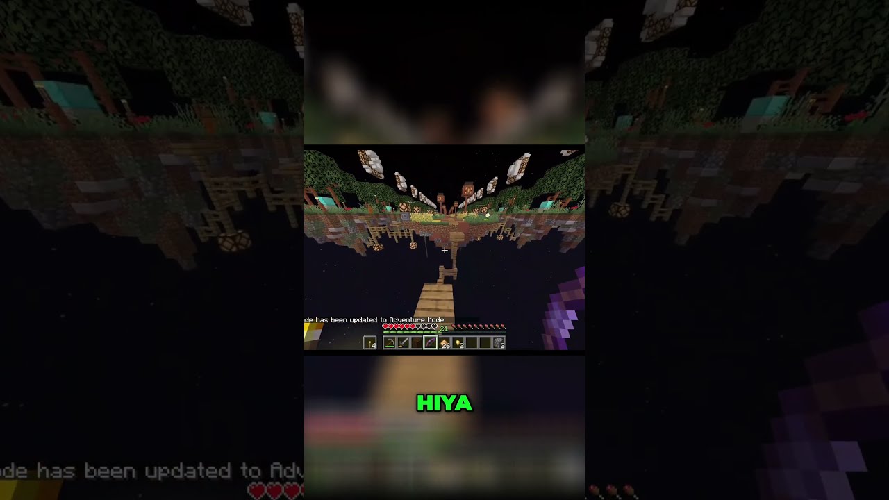 Minecraft Player Faces Sudden Creeper Attack Nether Quest At Risk Shorts