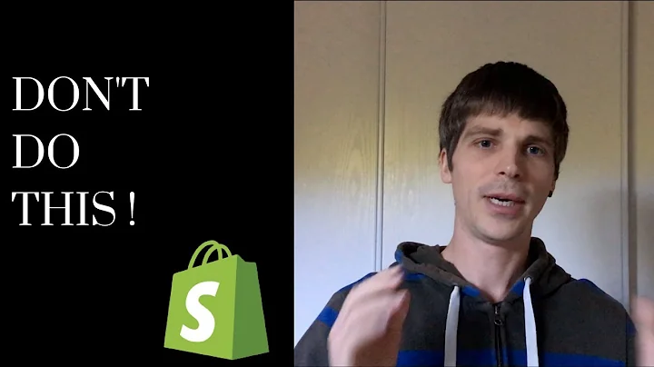 WHY 99% OF SHOPIFY STORES FAIL ( DON'T MAKE THESE MISTAKES ! )