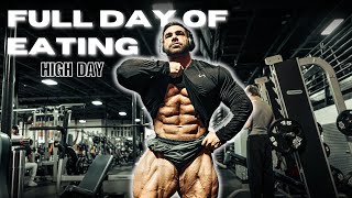 FULL DAY OF EATING | HIGH DAY | 3 WEEKS OUT OF ARNOLD CLASSIC
