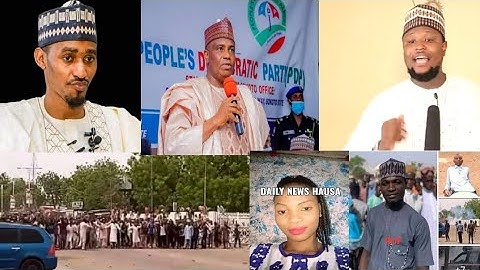 Da gaske Yansanda sun kama sheih BashirSokoto?/Zanga -zanga ta barke an farwa fadar Sarkin musulmi